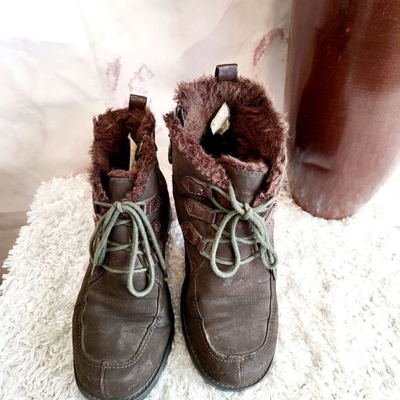 Trotters fur lined lace up boots - Picture 3 of 7